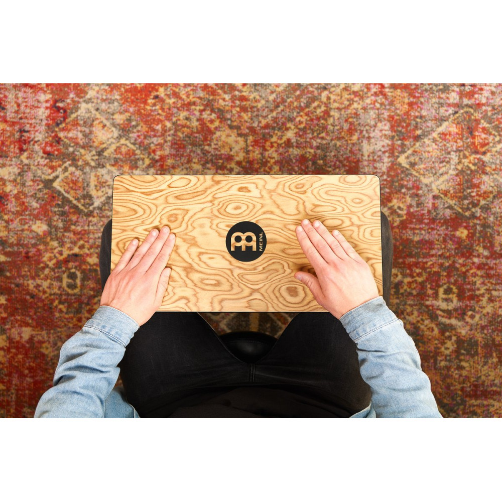 Meinl Percussion TOPCAJ1MB Slaptop Series Slaptop Cajon - Makah Burl