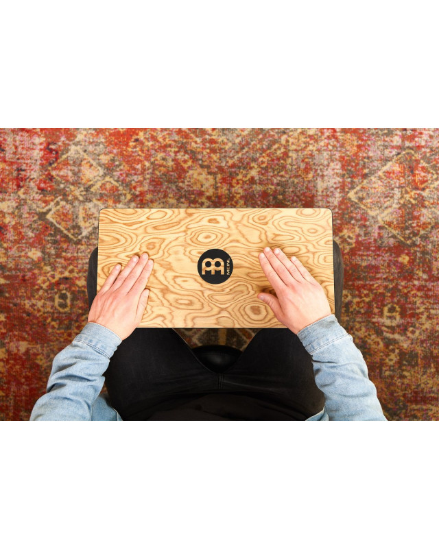 Meinl Percussion TOPCAJ1MB Slaptop Series Slaptop Cajon - Makah Burl