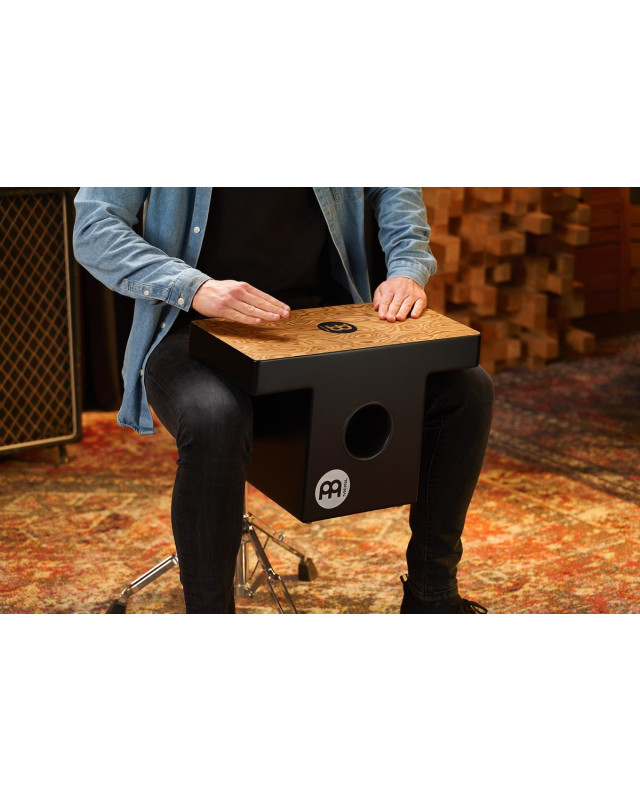 Meinl Percussion TOPCAJ1MB Slaptop Series Slaptop Cajon - Makah Burl