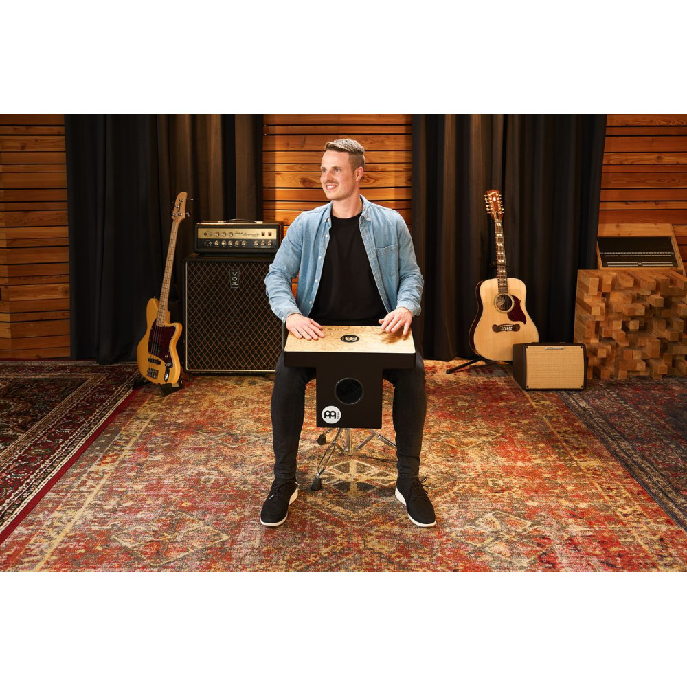 Meinl Percussion TOPCAJ1MB Slaptop Series Slaptop Cajon - Makah Burl