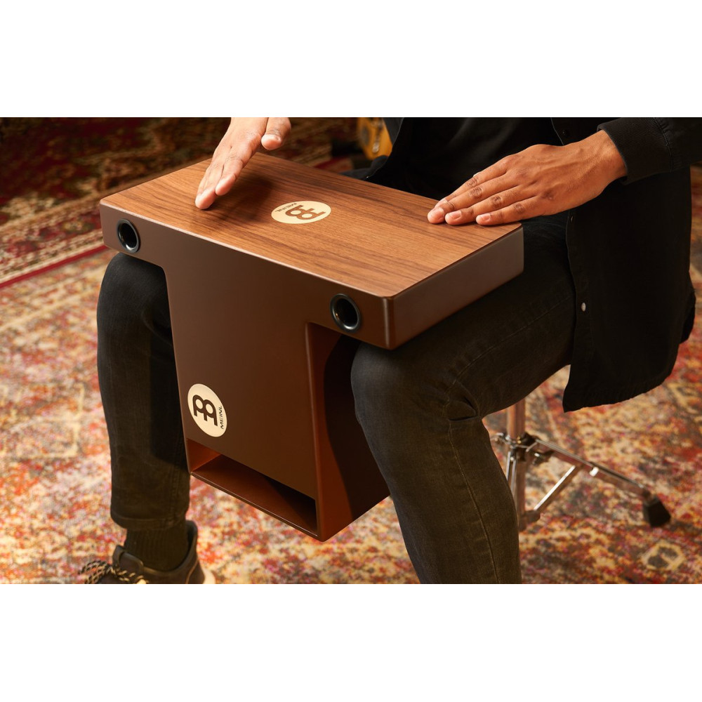 Meinl Percussion TOPCAJ2WN Turbo Slaptop Cajon - Walnut
