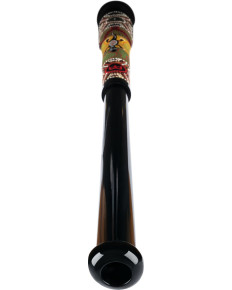 Meinl Percussion TSDDG2-BK Synthetic Series Slide Travel Didgeridoo - 24