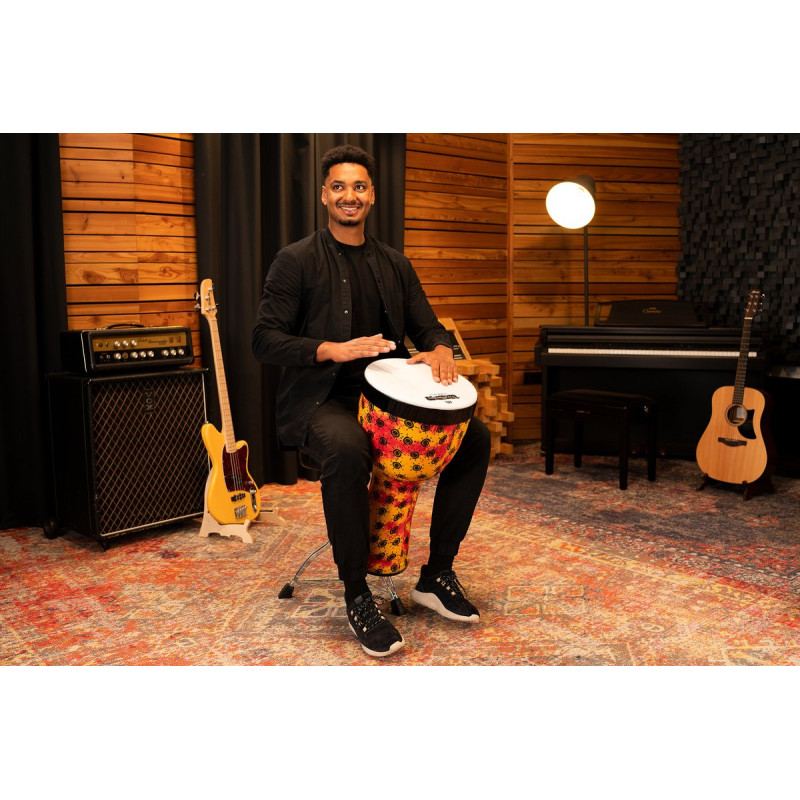 Meinl Percussion VR-SDJPO14-SH MEINL Drum Circle Djembes Series Pop Off Djembe - 14