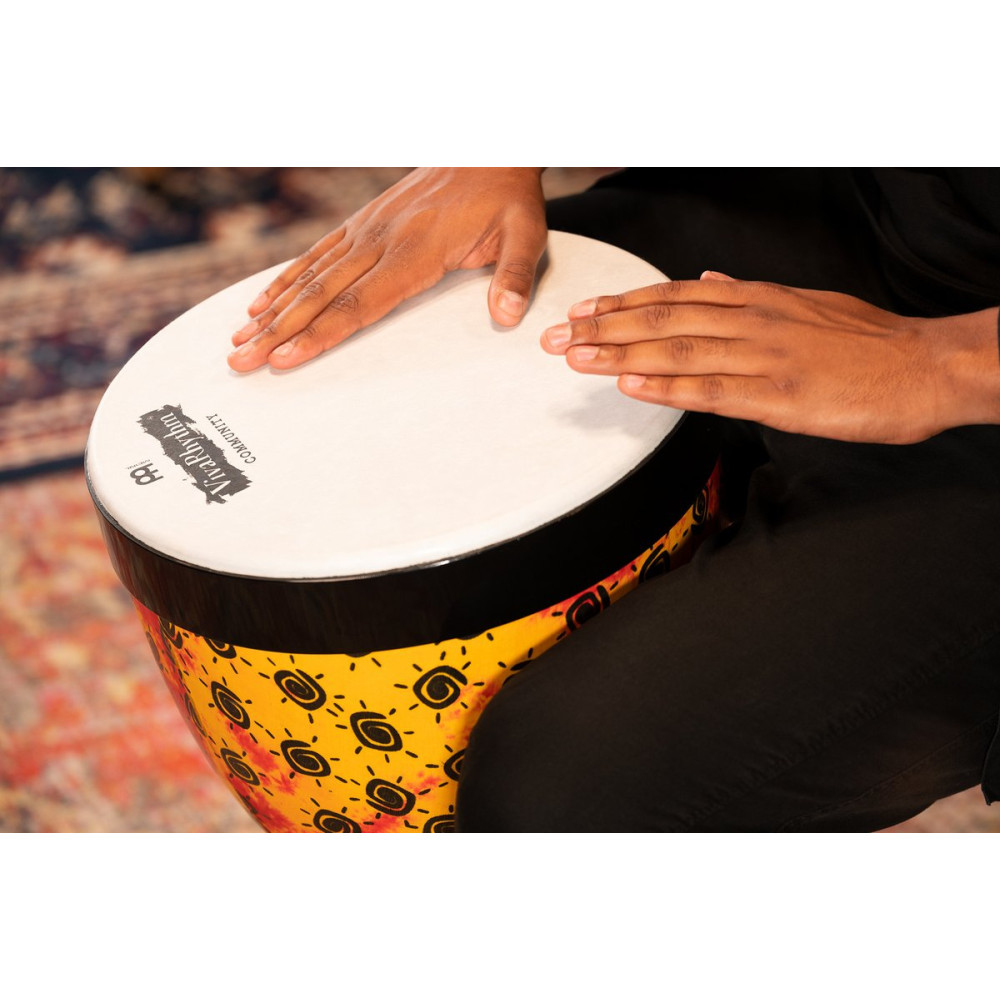 Meinl Percussion VR-SDJPO14-SH MEINL Drum Circle Djembes Series Pop Off Djembe - 14
