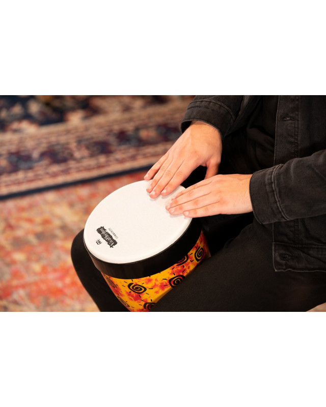 Meinl Percussion VR-SDJPO8-SH MEINL Drum Circle Djembes Series Pop Off Djembe - 8