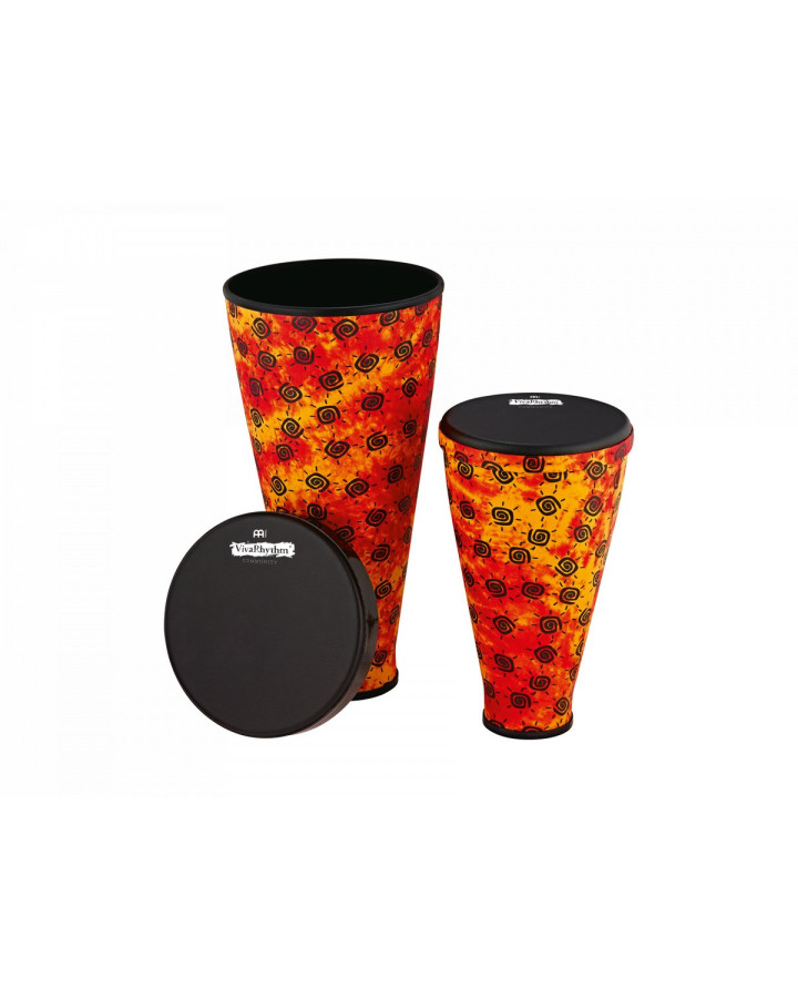 Meinl Percussion VR-SDSET-NH MEINL Drum Circle Stack Drum Series Drum Set - 9 1/2