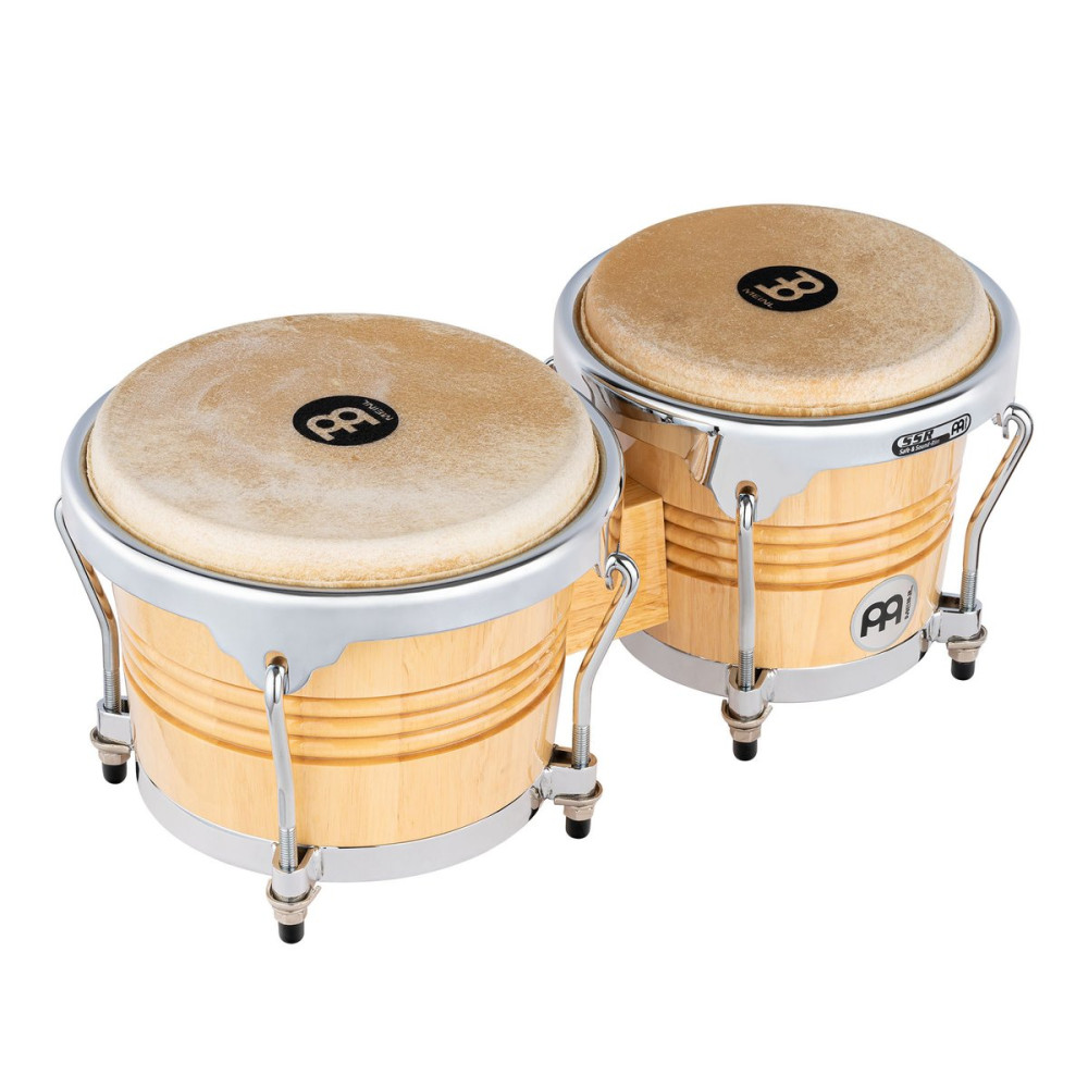 Meinl Percussion WB200NT-CH Wood Bongo 6 3/4