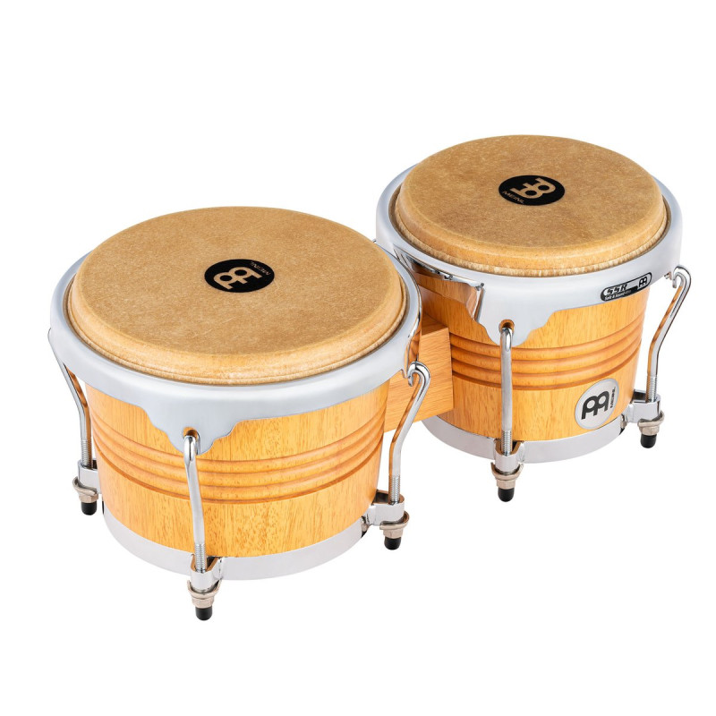 Meinl Percussion WB200SNT-M Wood Bongo 6 3/4