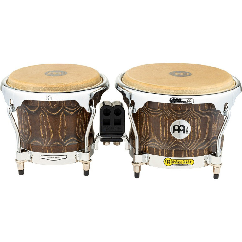 Meinl Percussion WB400VBR-M Woodcraft Series Wood Bongo 7