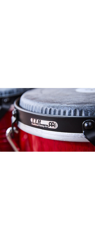 Meinl Percussion WBTR300WR Marathon Traditional Bongo 6 3/4