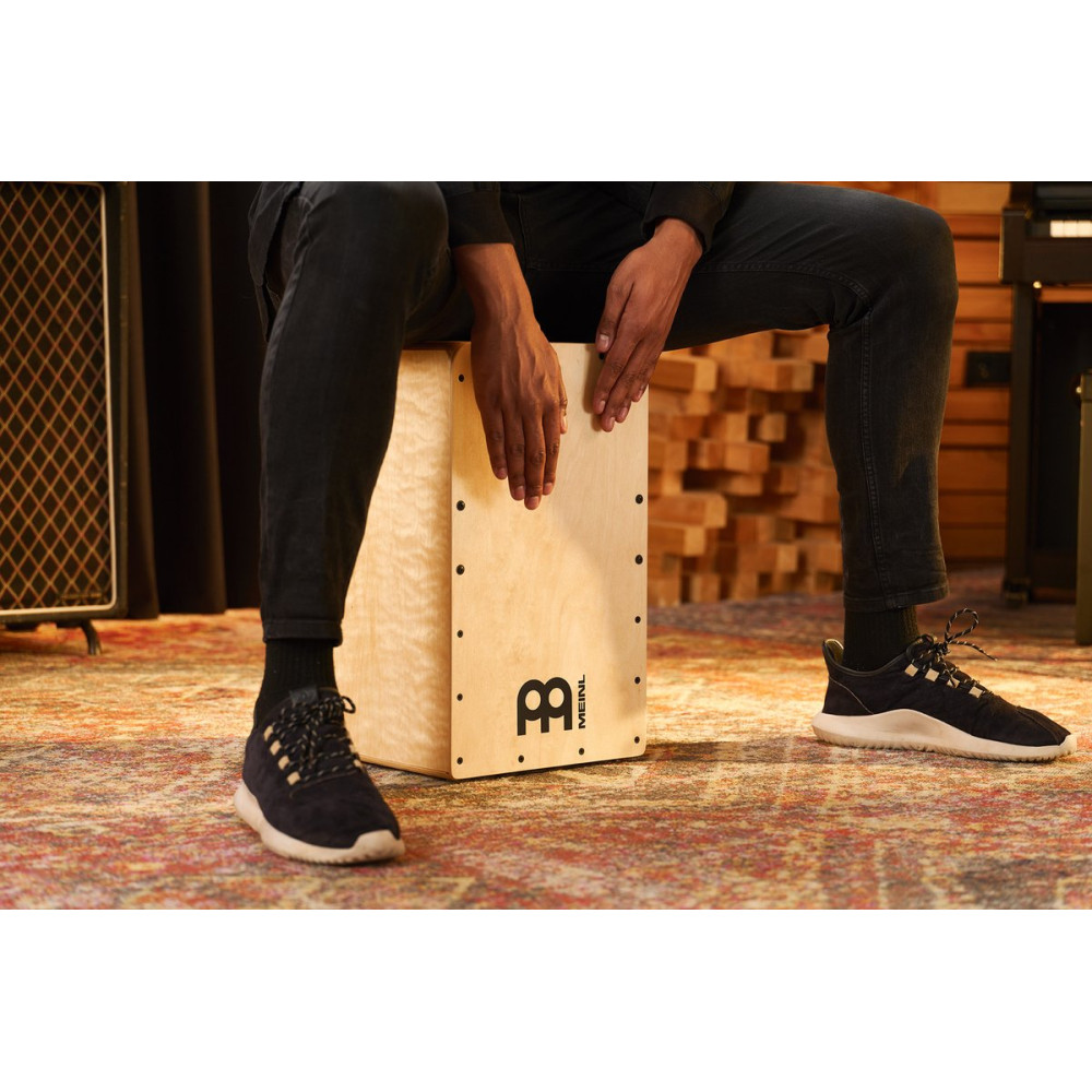 Meinl Percussion WC100B Woodcraft Series String Cajon - Baltic Birch