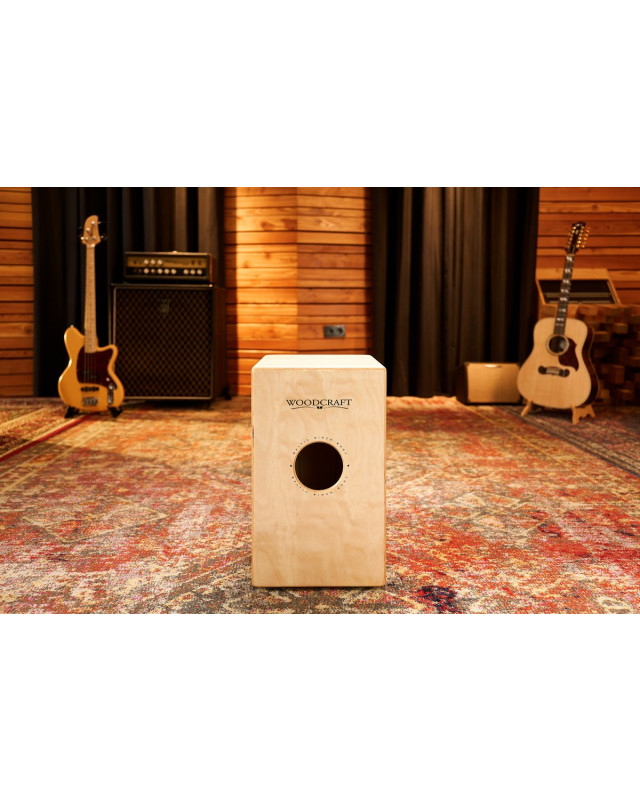 Meinl Percussion WC100B Woodcraft Series String Cajon - Baltic Birch