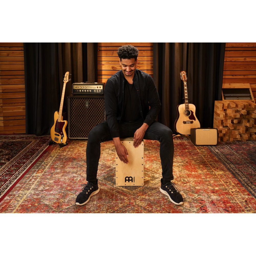 Meinl Percussion WC100B Woodcraft Series String Cajon - Baltic Birch