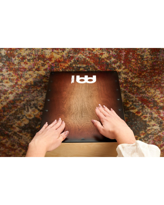 Meinl Percussion WC100EB Woodcraft Series String Cajon - Espresso Burst