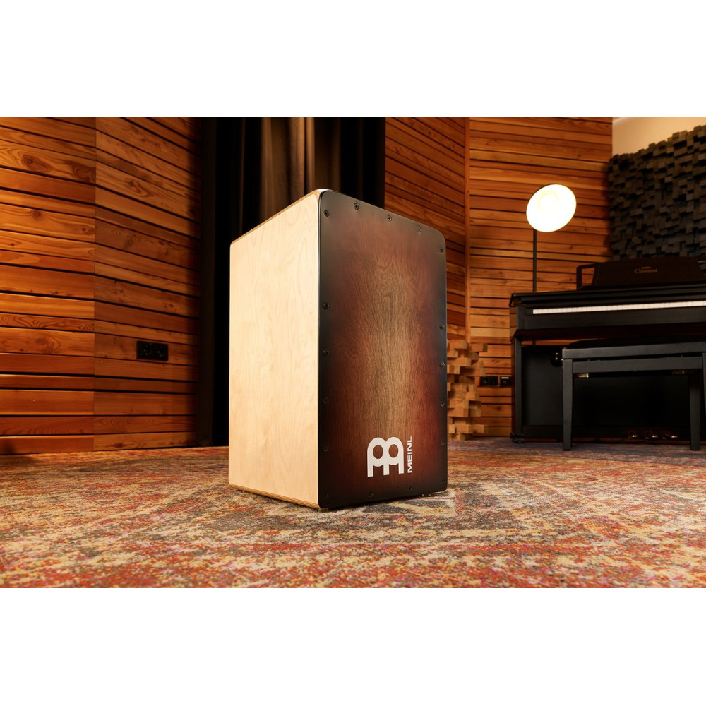 Meinl Percussion WC100EB Woodcraft Series String Cajon - Espresso Burst