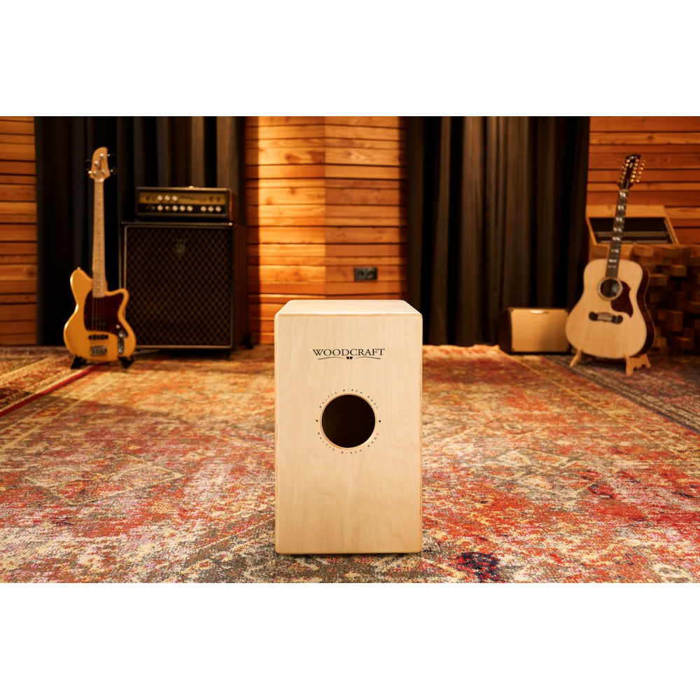 Meinl Percussion WC100EB Woodcraft Series String Cajon - Espresso Burst