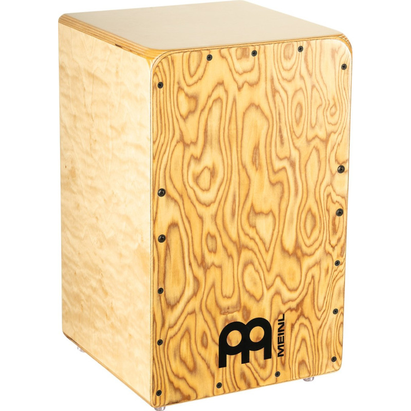 Meinl Percussion WCP100MB Woodcraft Professional Series String Cajon - Makah  Burl