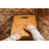 Meinl Percussion WCP100MB Woodcraft Professional Series String Cajon - Makah  Burl
