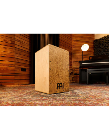 Meinl Percussion WCP100MB Woodcraft Professional Series String Cajon - Makah  Burl
