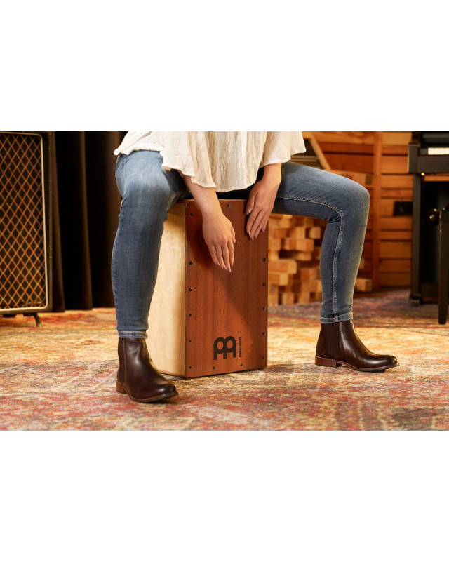 Meinl Percussion WCP100MH Woodcraft Professional Series String Cajon - Mahogany