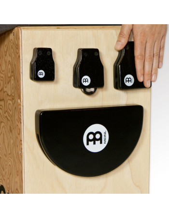 Meinl Percussion WJC1-M Cajon Jingle Castanet - Black