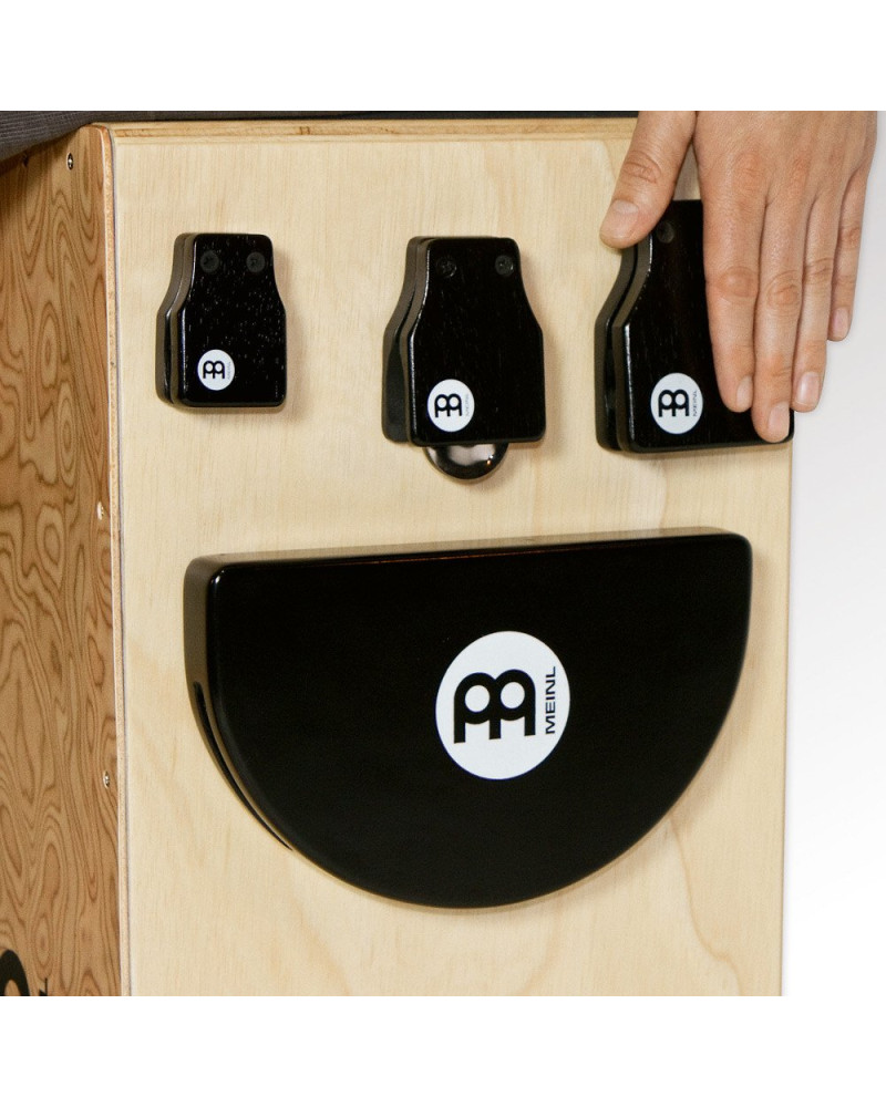 Meinl Percussion WJC1-M Cajon Jingle Castanet - Black