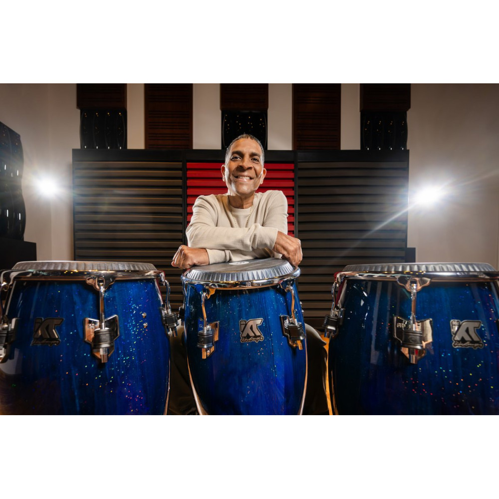 Meinl Percussion WKT1212BW Artist Series William Kachiro Tumba 12 1/2