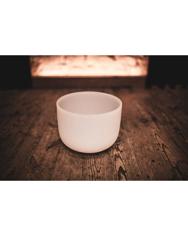 Meinl Sonic Energy CSB10D White-Frosted Crystal Singing Bowl 10