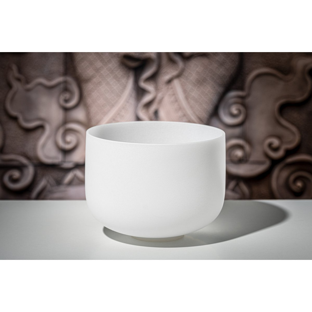 Meinl Sonic Energy CSB10D White-Frosted Crystal Singing Bowl 10