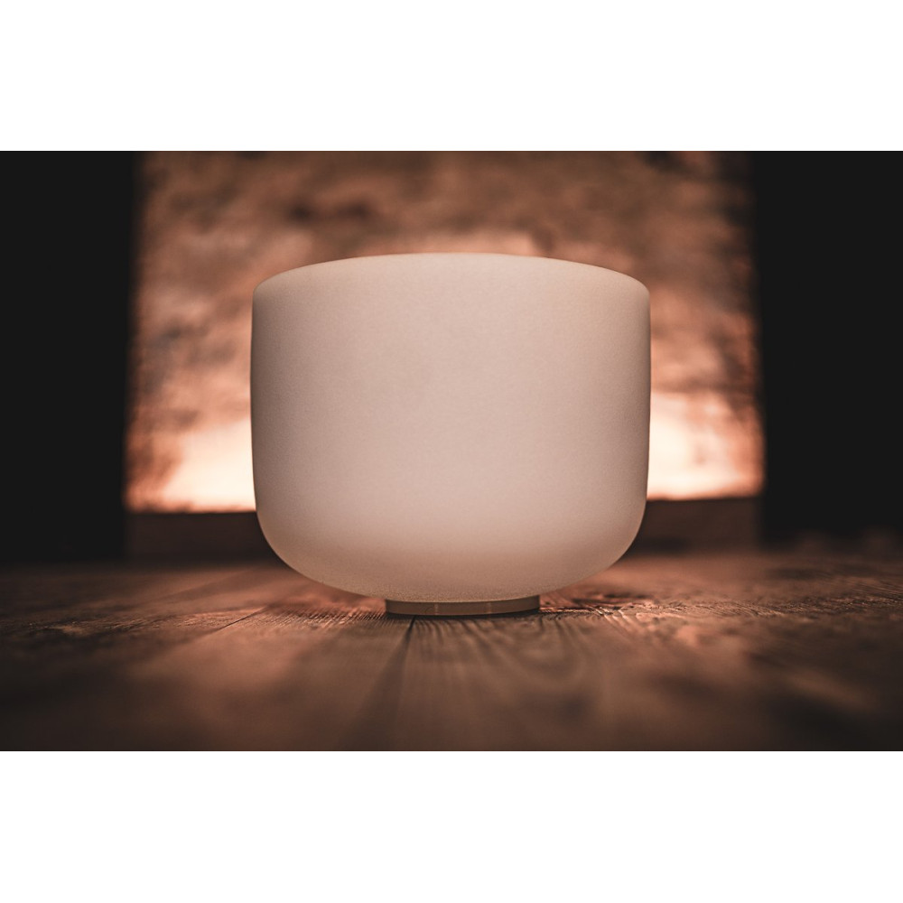 Meinl Sonic Energy CSB10E White-Frosted Crystal Singing Bowl 10