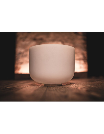 Meinl Sonic Energy CSB10E White-Frosted Crystal Singing Bowl 10