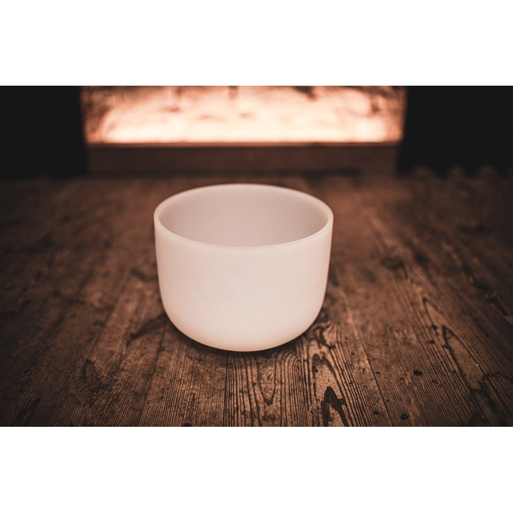 Meinl Sonic Energy CSB10E White-Frosted Crystal Singing Bowl 10