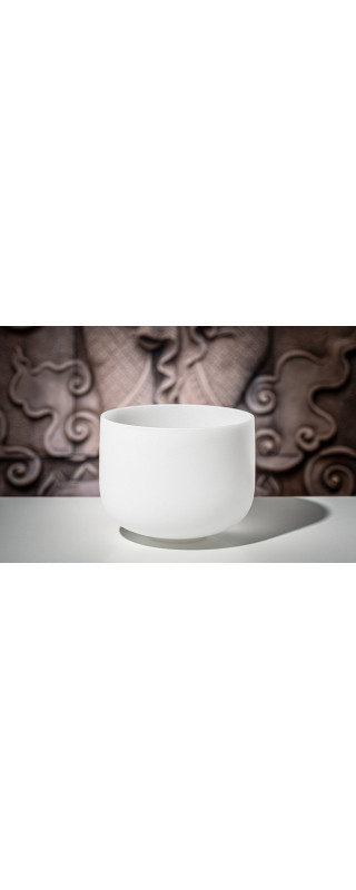 Meinl Sonic Energy CSB10E White-Frosted Crystal Singing Bowl 10