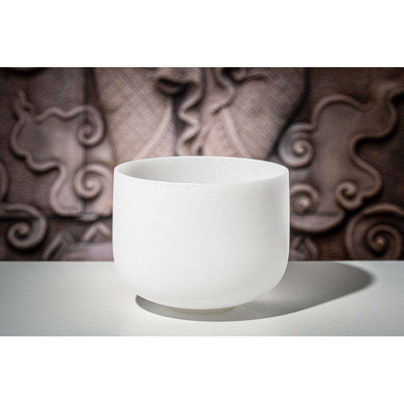 Meinl Sonic Energy CSB10E White-Frosted Crystal Singing Bowl 10