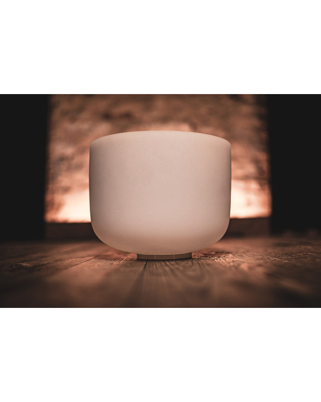 Meinl Sonic Energy CSB10F White-Frosted Crystal Singing Bowl 10