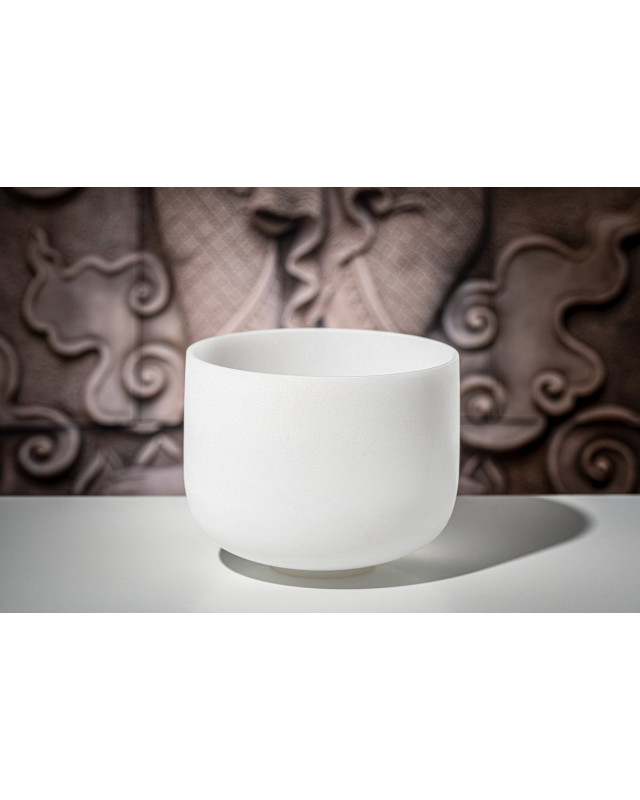 Meinl Sonic Energy CSB10F White-Frosted Crystal Singing Bowl 10