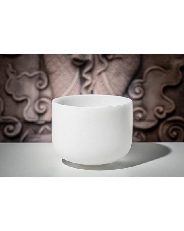 Meinl Sonic Energy CSB10G White-Frosted Crystal Singing Bowl 10