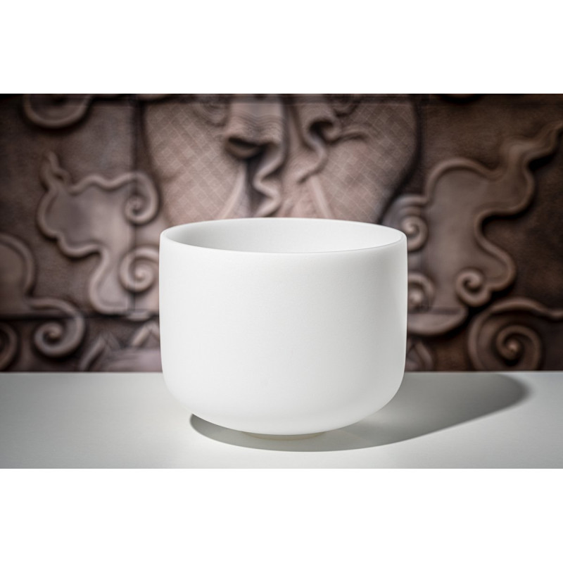 Meinl Sonic Energy CSB11F White-Frosted Crystal Singing Bowl 11