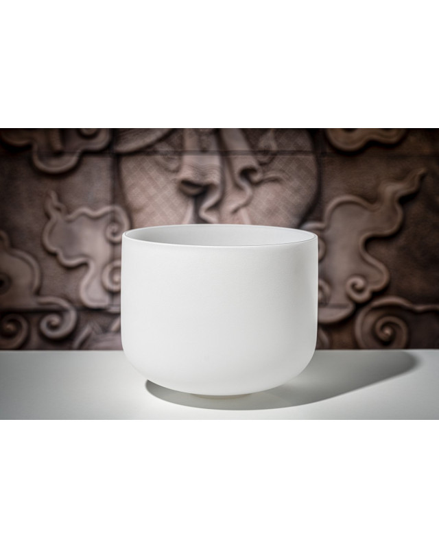 Meinl Sonic Energy CSB12E White-Frosted Crystal Singing Bowl 12