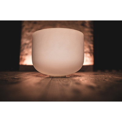 Meinl Sonic Energy CSB12F White-Frosted Crystal Singing Bowl 12
