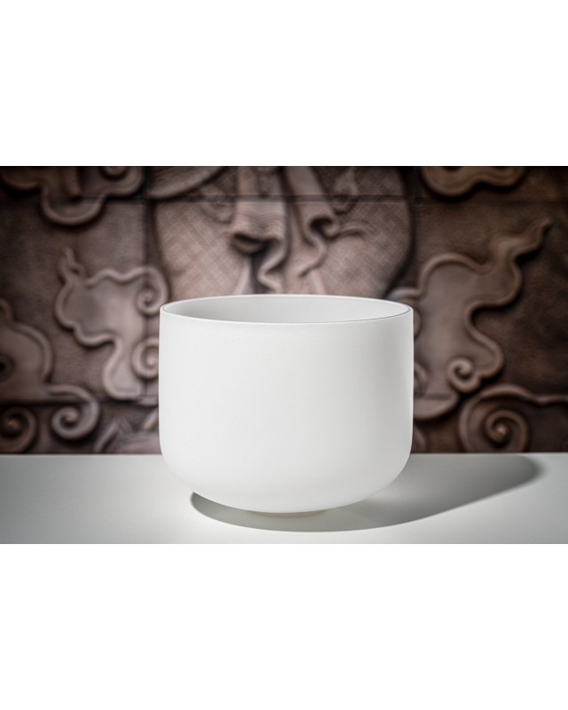 Meinl Sonic Energy CSB12F White-Frosted Crystal Singing Bowl 12