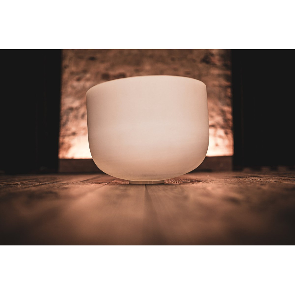 Meinl Sonic Energy CSB13D White-Frosted Crystal Singing Bowl 13