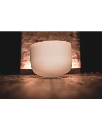 Meinl Sonic Energy CSB13D White-Frosted Crystal Singing Bowl 13