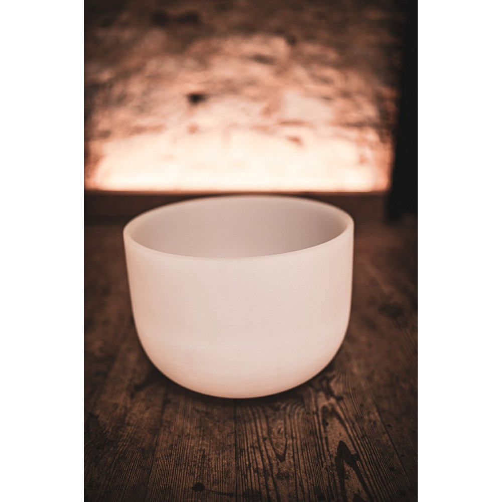Meinl Sonic Energy CSB13D White-Frosted Crystal Singing Bowl 13