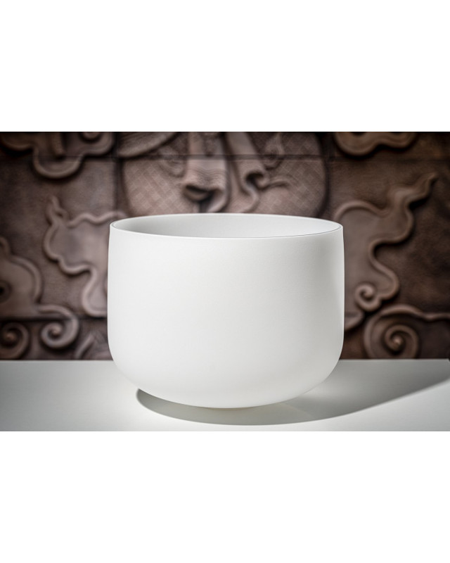 Meinl Sonic Energy CSB14C White-Frosted Crystal Singing Bowl 14