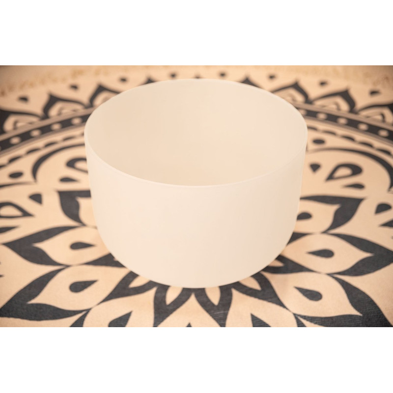 Meinl Sonic Energy CSB14G White-Frosted Crystal Singing Bowl 14