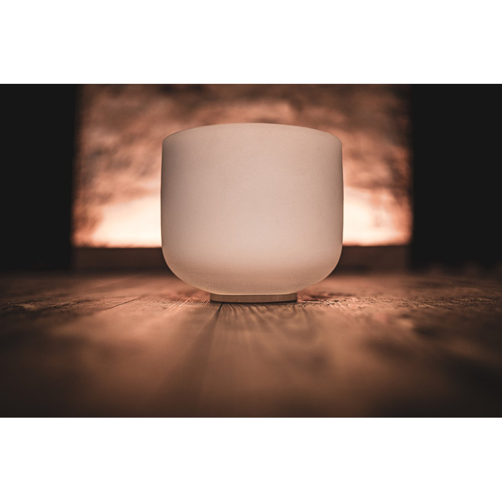 Meinl Sonic Energy CSB8B White-Frosted Crystal Singing Bowl 8