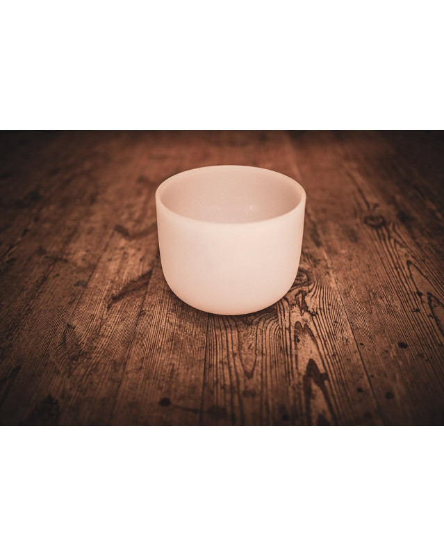 Meinl Sonic Energy CSB8F White-Frosted Crystal Singing Bowl 8