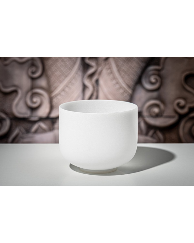 Meinl Sonic Energy CSB8F White-Frosted Crystal Singing Bowl 8