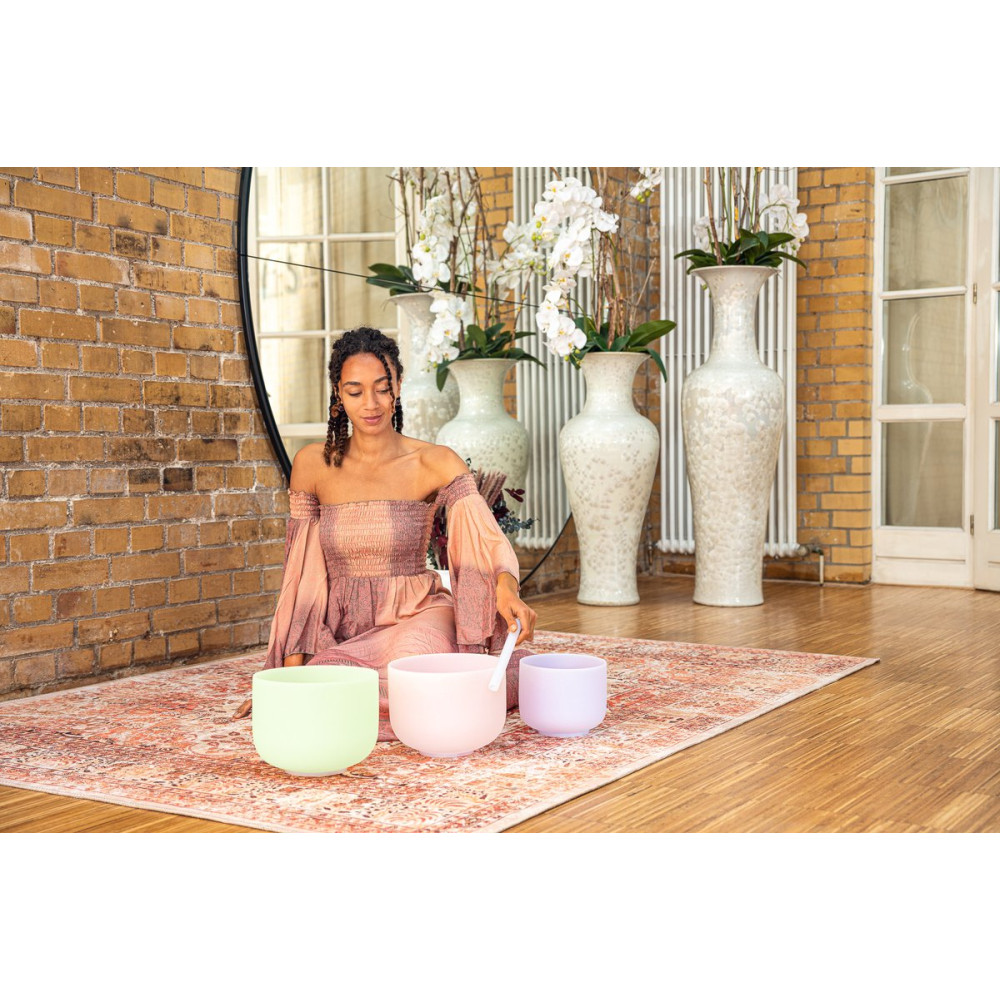 Meinl Sonic Energy CSBA8B Fusion Amethyst Crystal Singing Bowl 8